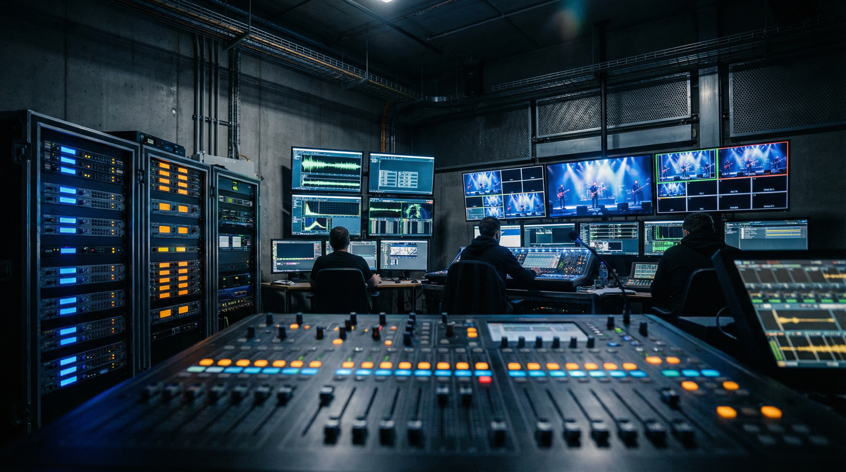 Professional AV Setup in a Venue
